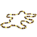 70cm Long Genuine Baltic Amber Necklace for Adult. AGS 003