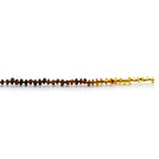Natural Baltic Amber Teething Bracelet. Round Flat LE93
