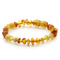 Honey Baltic amber baby bracelet, 15cm