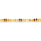 Natural Baltic Amber Teething Bracelet. Baroque LE78