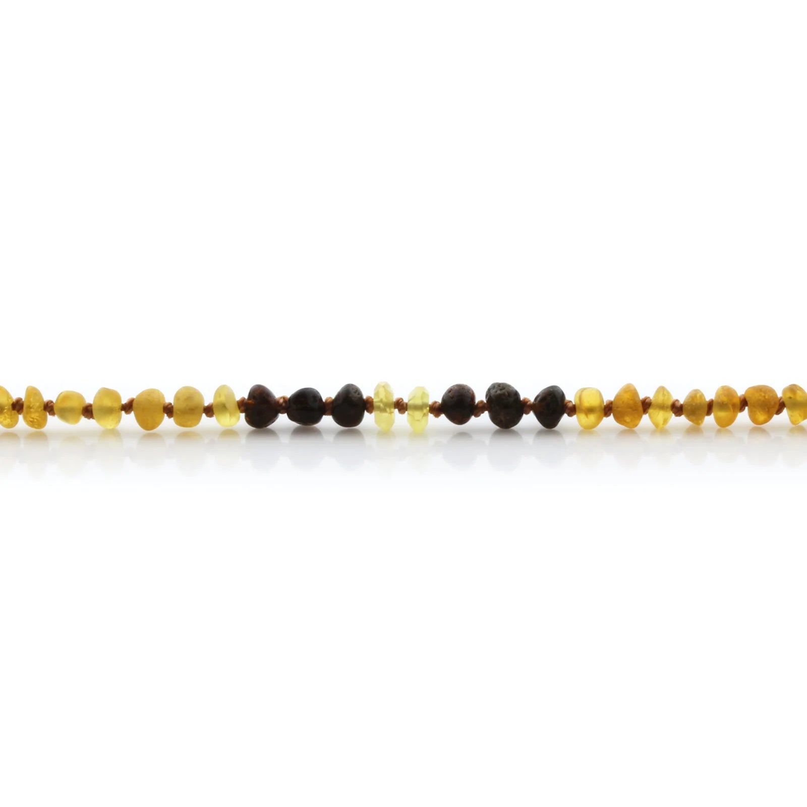 Natural Baltic Amber Teething Bracelet. Baroque LE85