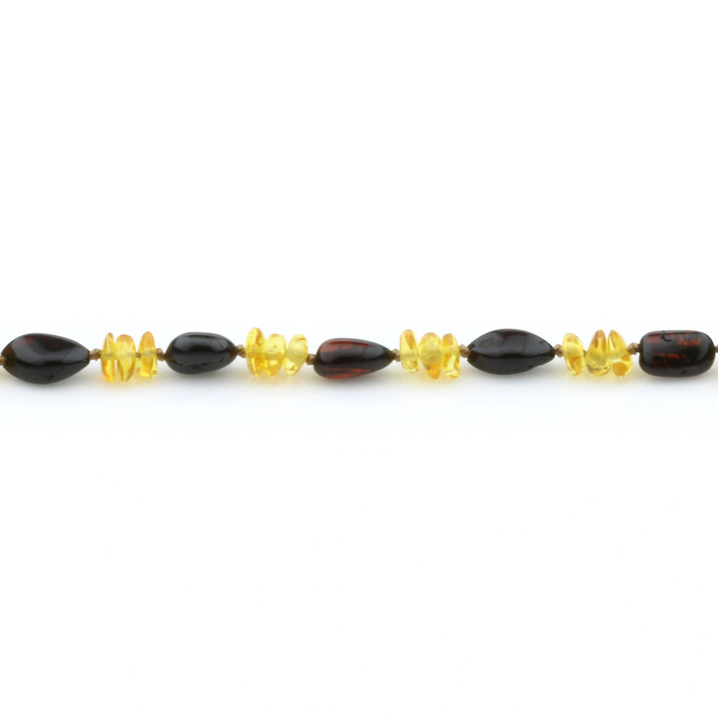 70cm Long Genuine Baltic Amber Necklace for Adult. AGS 055
