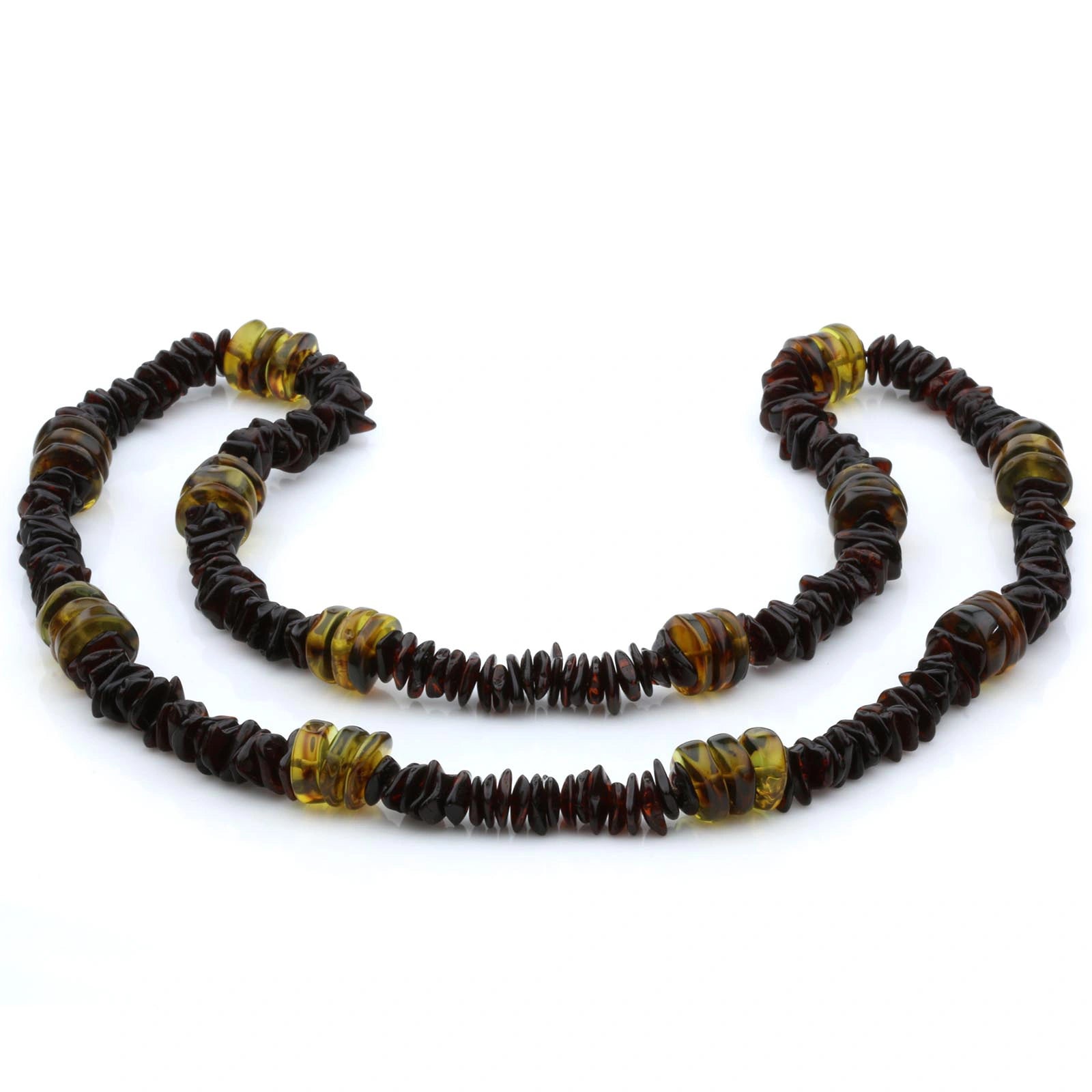 80cm Long Genuine Baltic Amber Necklace for Adult. AGS 043A