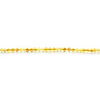 Adult Baltic Amber Necklace. Baroque Light Cognac 5mm - BA122