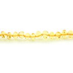 Adult Baltic Amber Necklace. Baroque Yellow 5mm - RO57