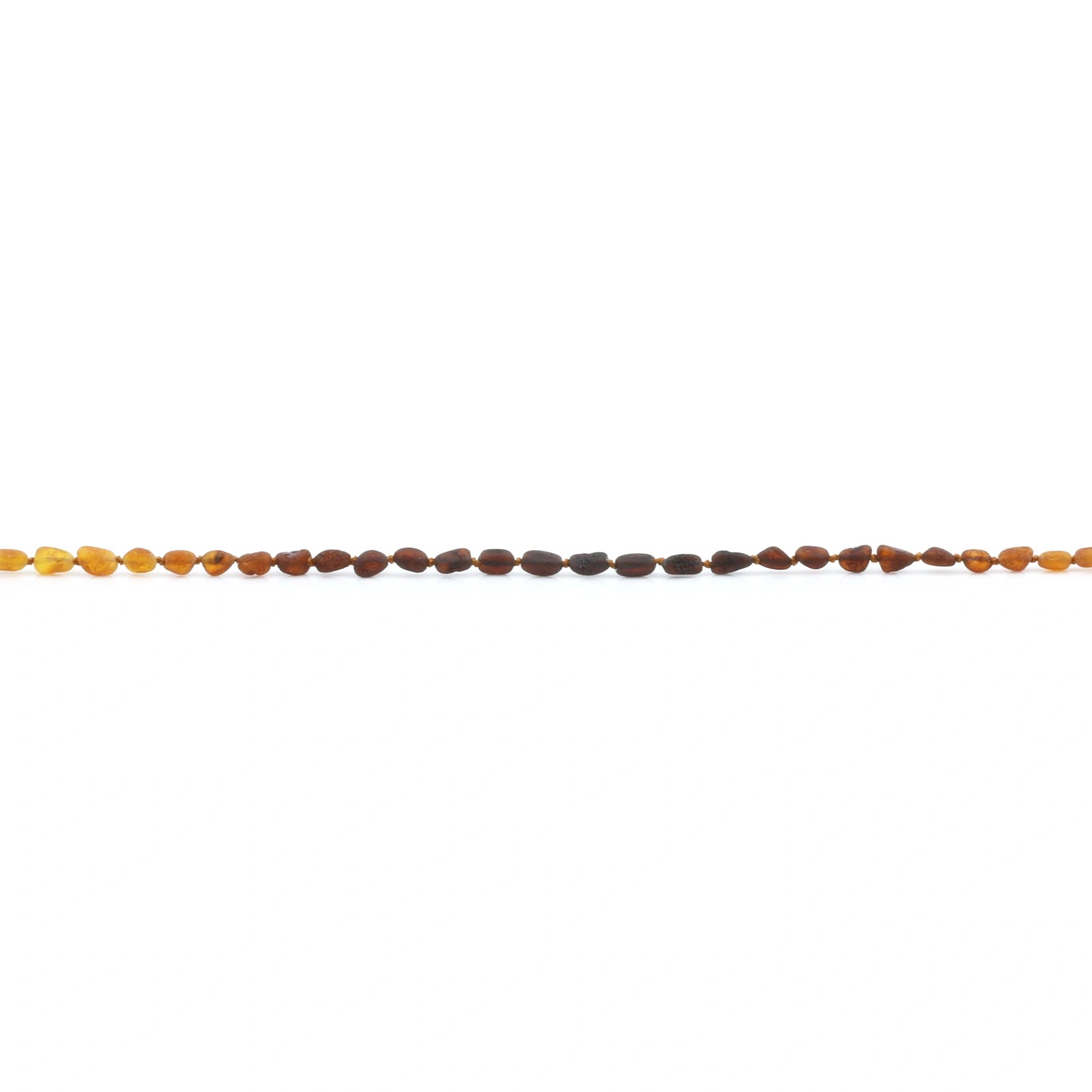 Adult Baltic Amber Necklace. Olive Rainbow Rough 5mm - OL47