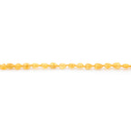 Adult Baltic Amber Necklace. Olive Yellow Rough 5mm - OL53