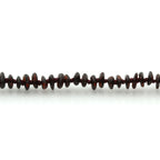 Adult Baltic Amber Necklace. Roundel Dark Cognac 5mm - RO61