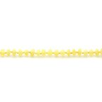 Baltic Amber Teething Necklace. Roundel Milky Yellow 5mm - RO9