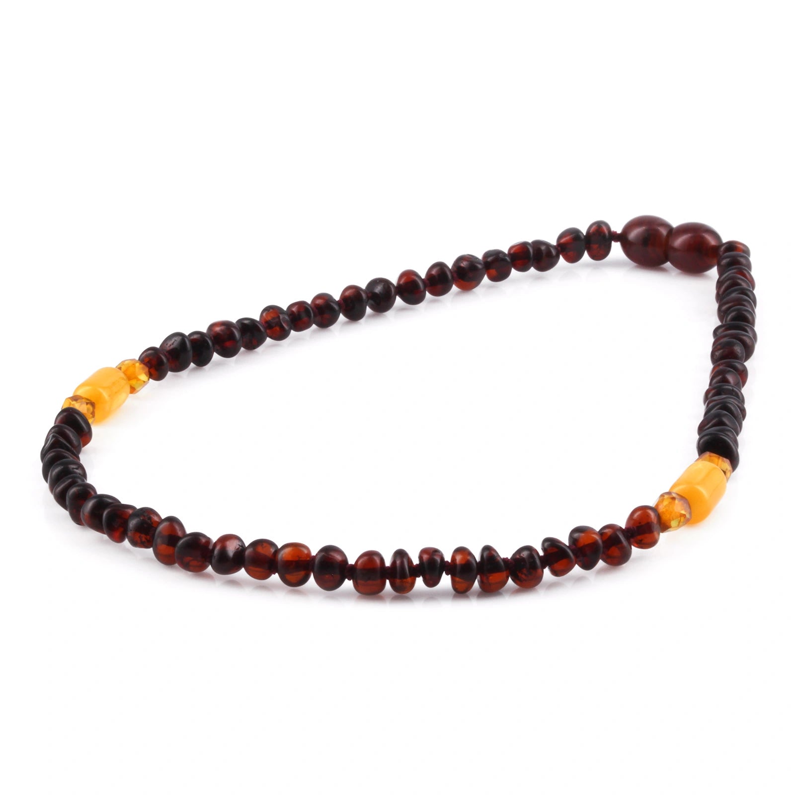 BALTIC AMBER TEETHING NECKLACE. LIMITED EDITION. XLE16
