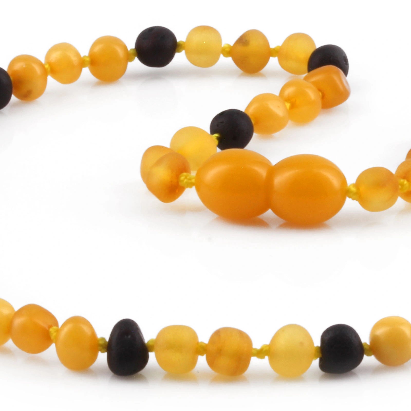 BALTIC AMBER TEETHING NECKLACE. LIMITED EDITION. XLE26