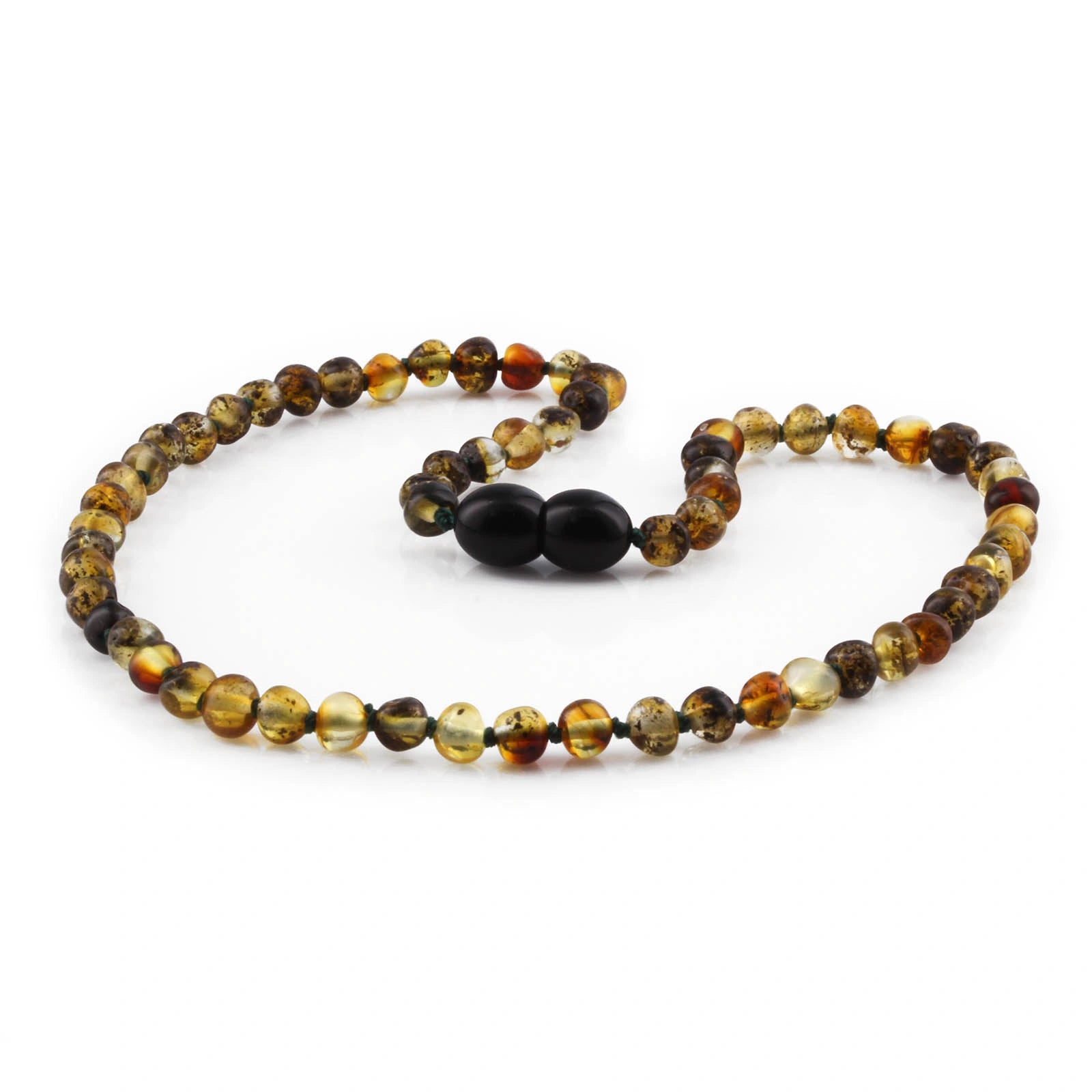 BALTIC AMBER TEETHING NECKLACE. LIMITED EDITION. XLE25