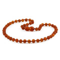 Honey Baltic amber baroque baby necklace, 32cm