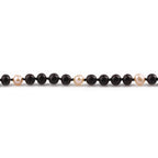 Baltic Amber Teething Necklace with Freshwater Pearl. Baroque 6mm - P3