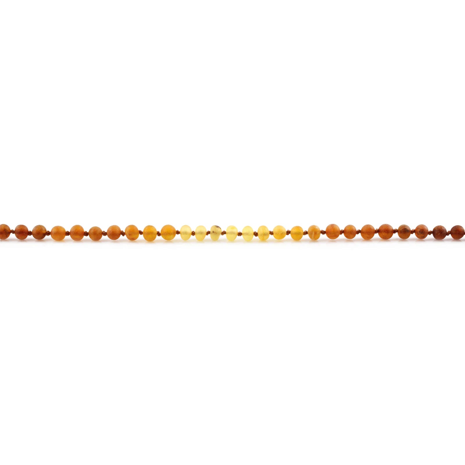 Adult Baltic Amber Necklace. Baroque Rainbow 5mm - XB54R2M