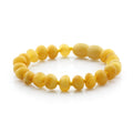 Butterscotch Baltic amber baroque baby bracelet, 14cm