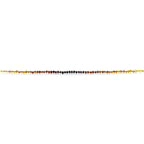Baltic Amber Teething Necklace. Baroque Rainbow 4mm - BA40