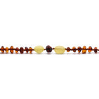BALTIC AMBER TEETHING NECKLACE. LIMITED EDITION. BE182