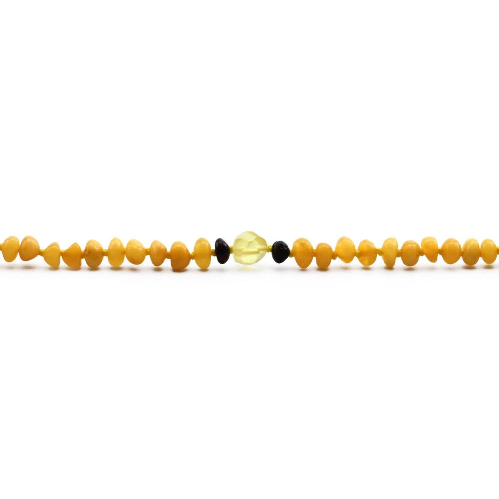 BALTIC AMBER TEETHING NECKLACE. LIMITED EDITION. LE380