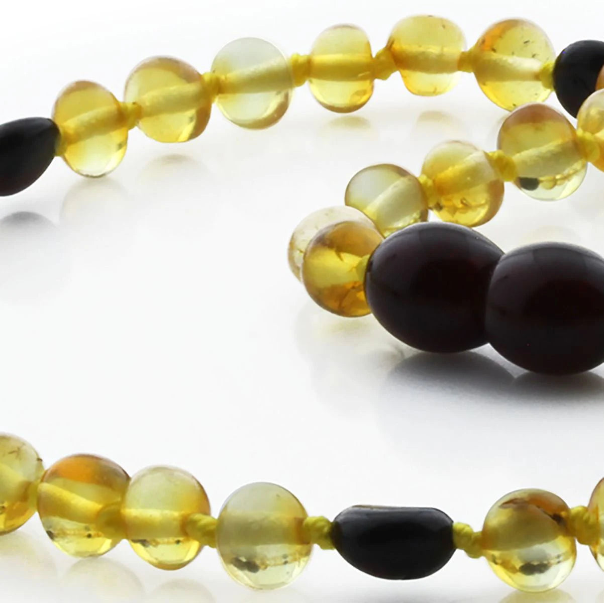 BALTIC AMBER TEETHING NECKLACE. LIMITED EDITION. BE172