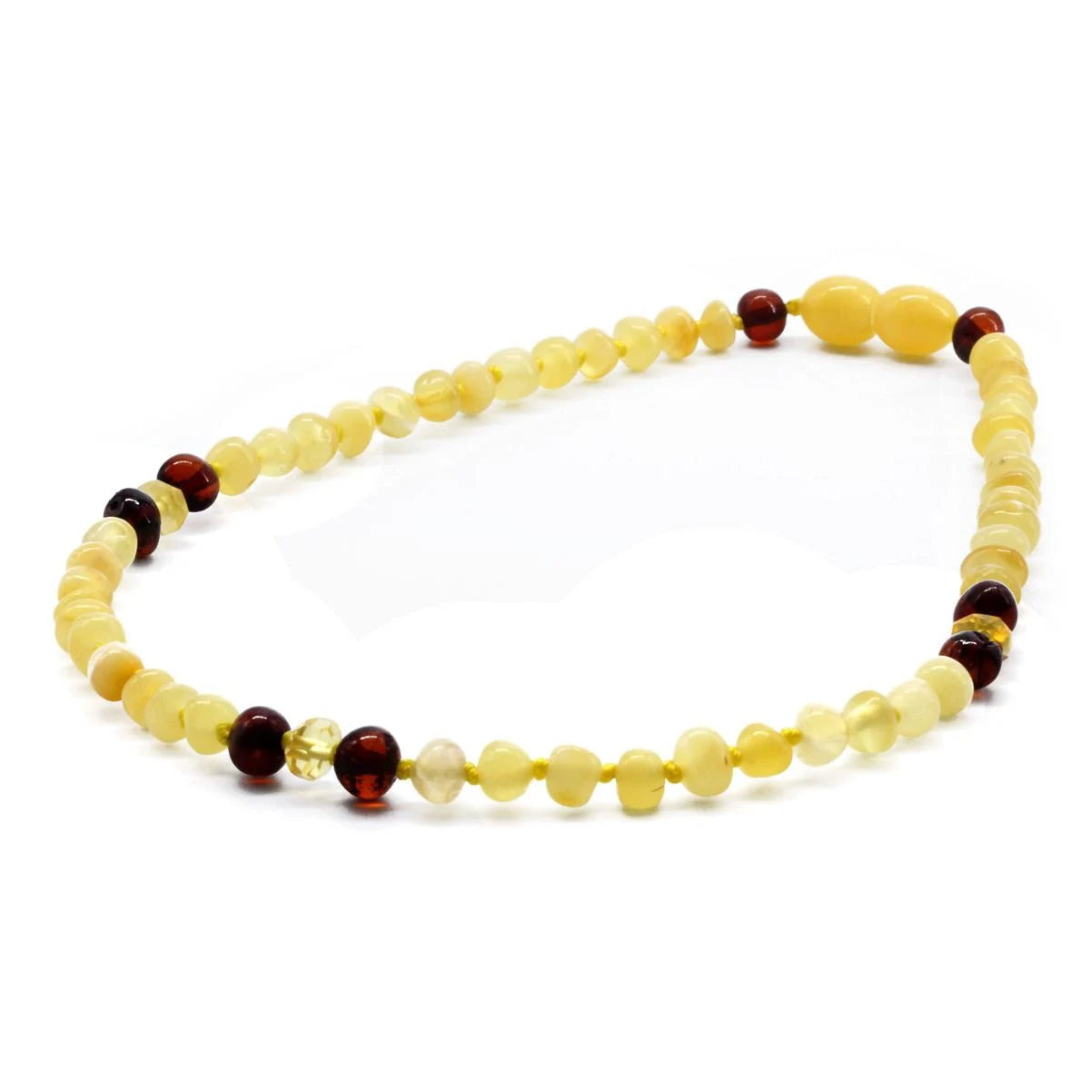 BALTIC AMBER TEETHING NECKLACE. LIMITED EDITION. BE176