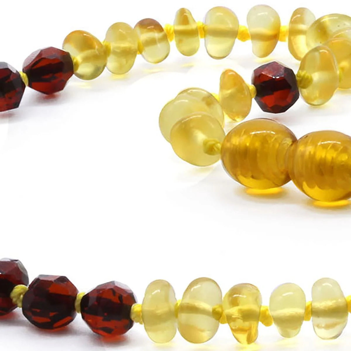BALTIC AMBER TEETHING NECKLACE. LIMITED EDITION. BE177