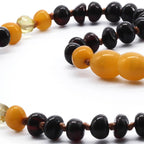 BALTIC AMBER TEETHING NECKLACE. LIMITED EDITION. LE362