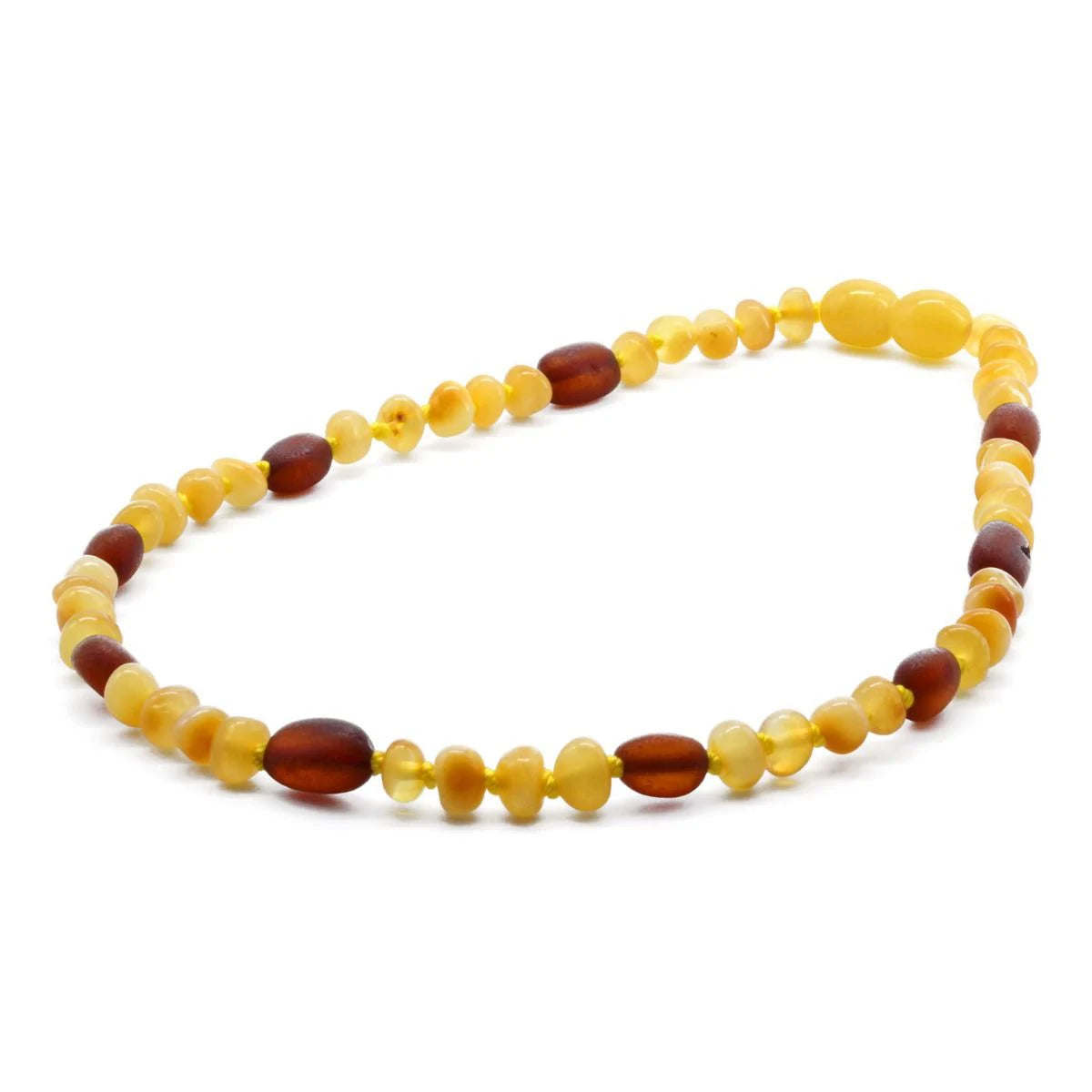 BALTIC AMBER TEETHING NECKLACE. LIMITED EDITION. LE363