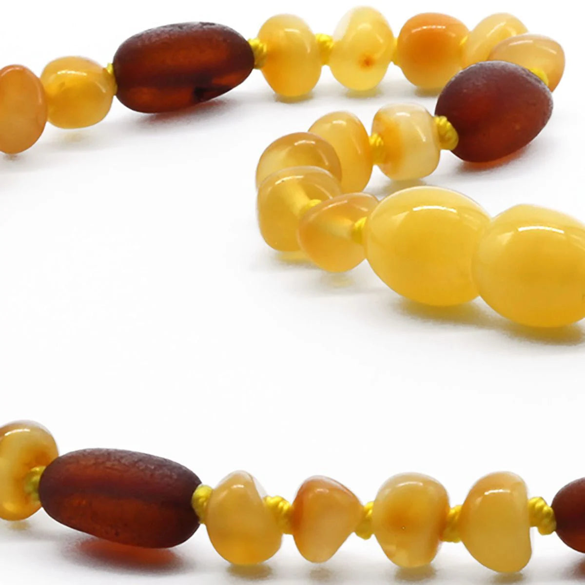 BALTIC AMBER TEETHING NECKLACE. LIMITED EDITION. LE363