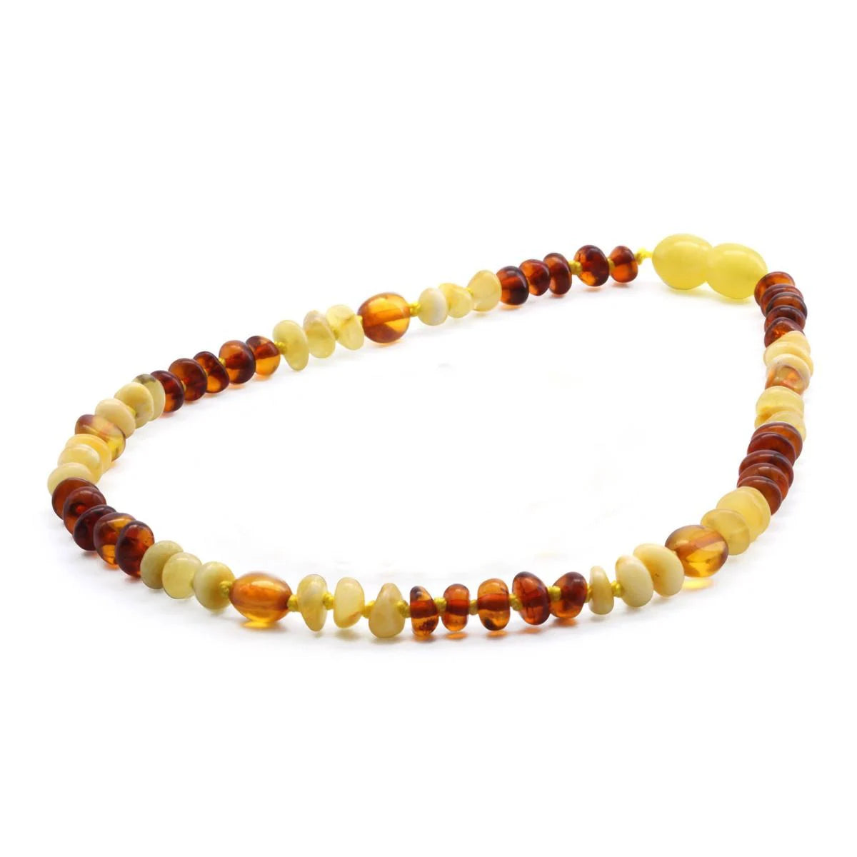 BALTIC AMBER TEETHING NECKLACE. LIMITED EDITION. LE365