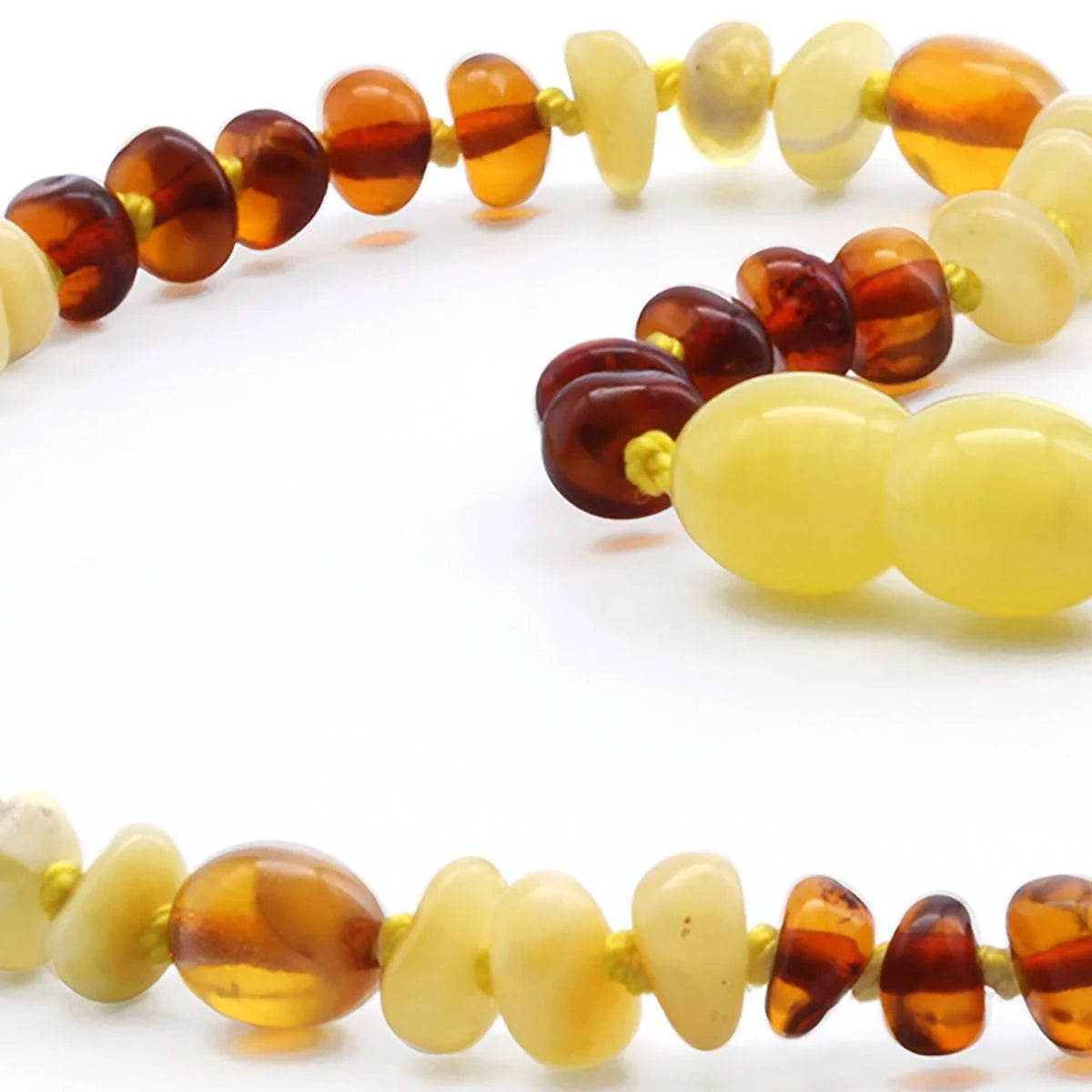 BALTIC AMBER TEETHING NECKLACE. LIMITED EDITION. LE365