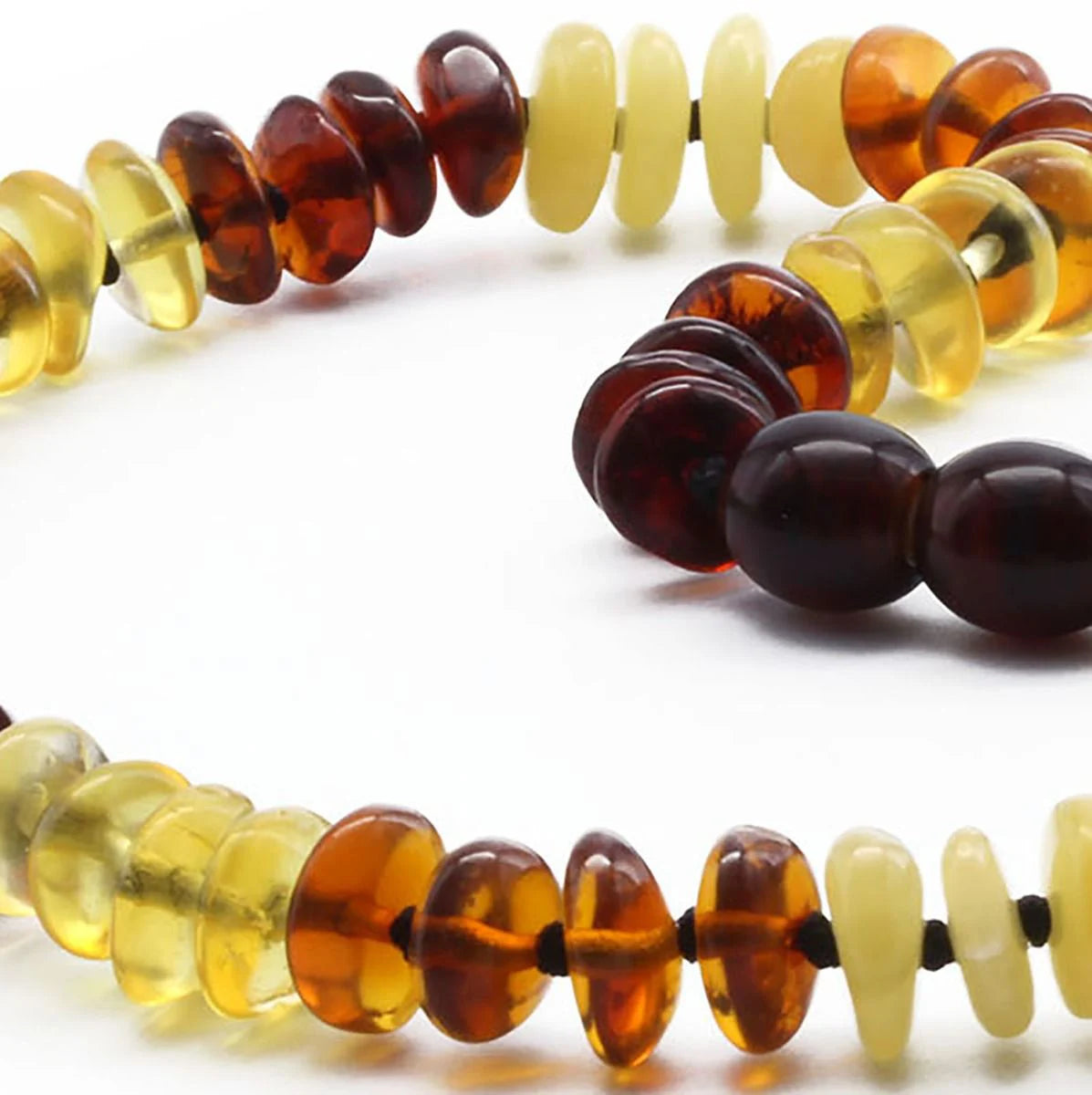 BALTIC AMBER TEETHING NECKLACE. LIMITED EDITION. BE180