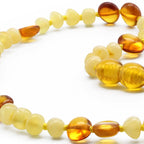 BALTIC AMBER TEETHING NECKLACE. LIMITED EDITION. BE184