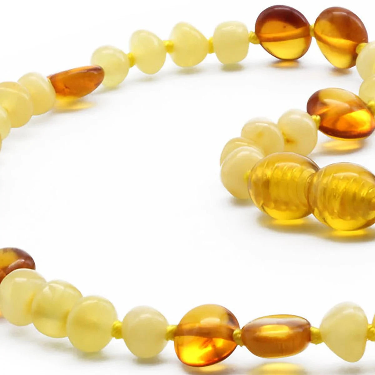 BALTIC AMBER TEETHING NECKLACE. LIMITED EDITION. BE184
