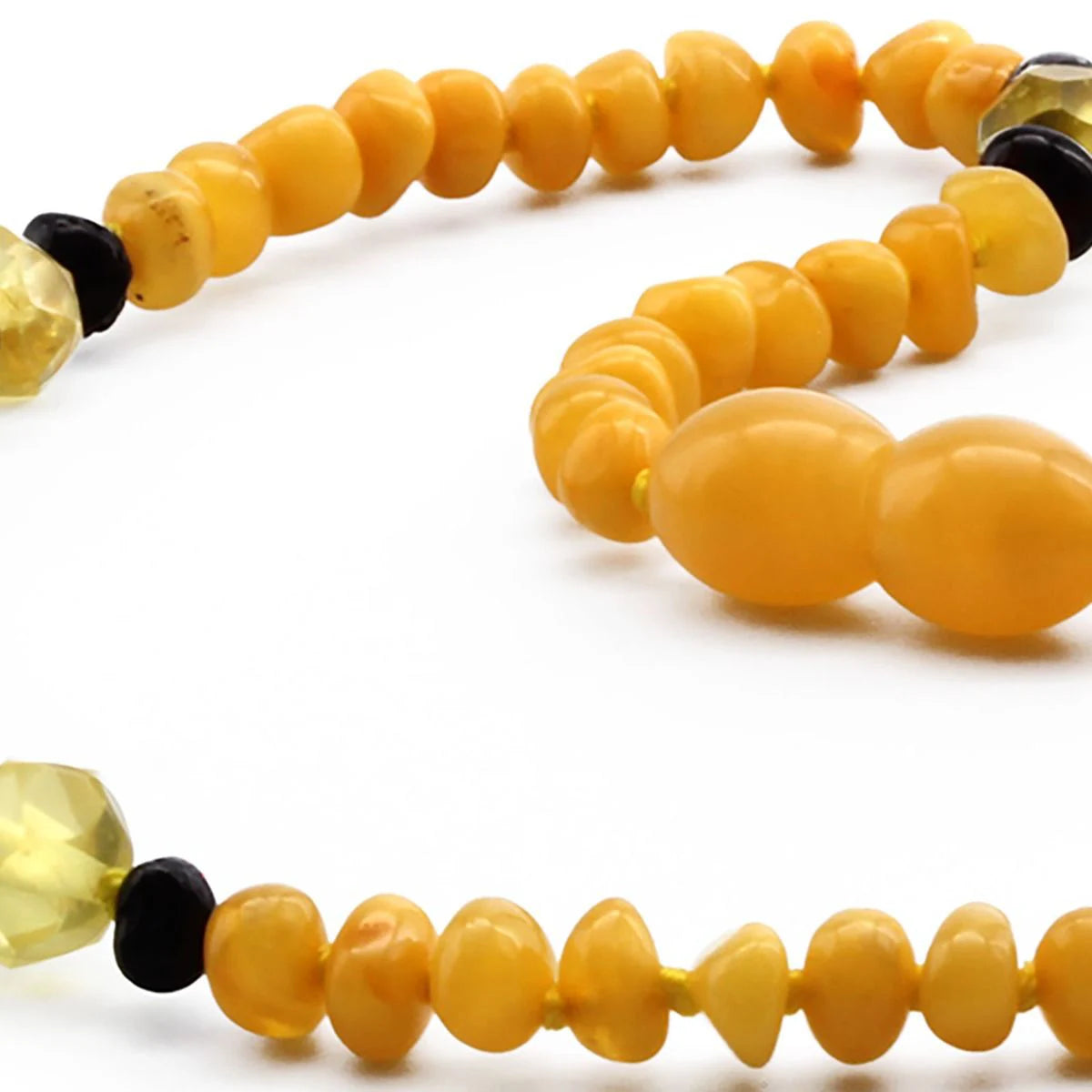 BALTIC AMBER TEETHING NECKLACE. LIMITED EDITION. LE380