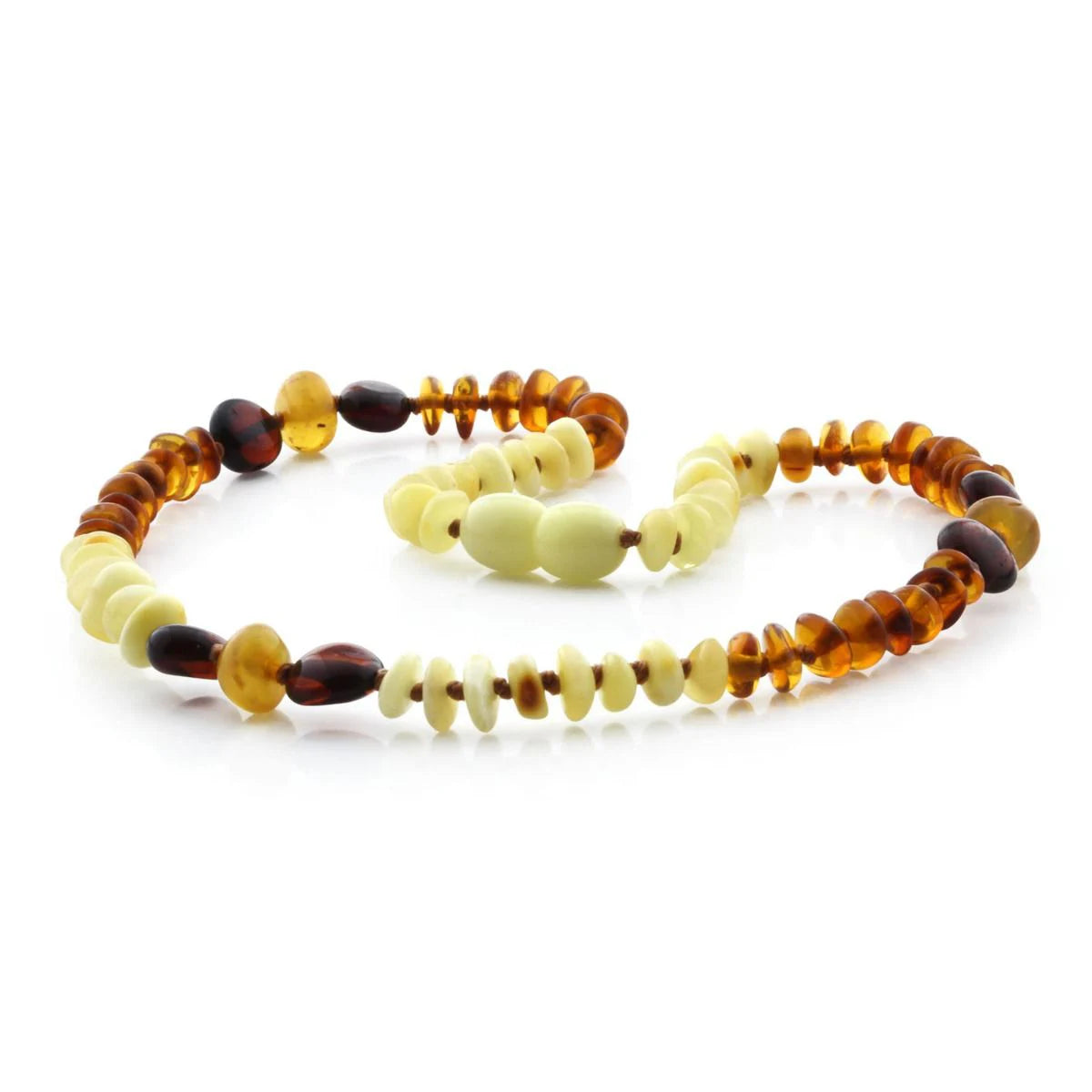 BALTIC AMBER TEETHING NECKLACE. LIMITED EDITION. BE167