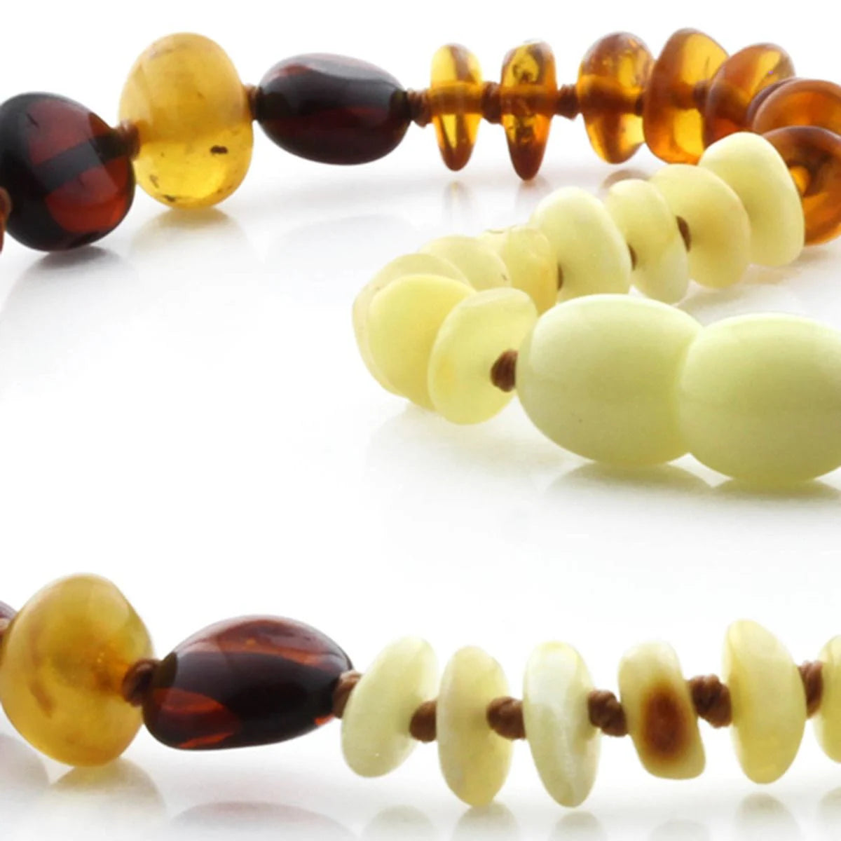 BALTIC AMBER TEETHING NECKLACE. LIMITED EDITION. BE167