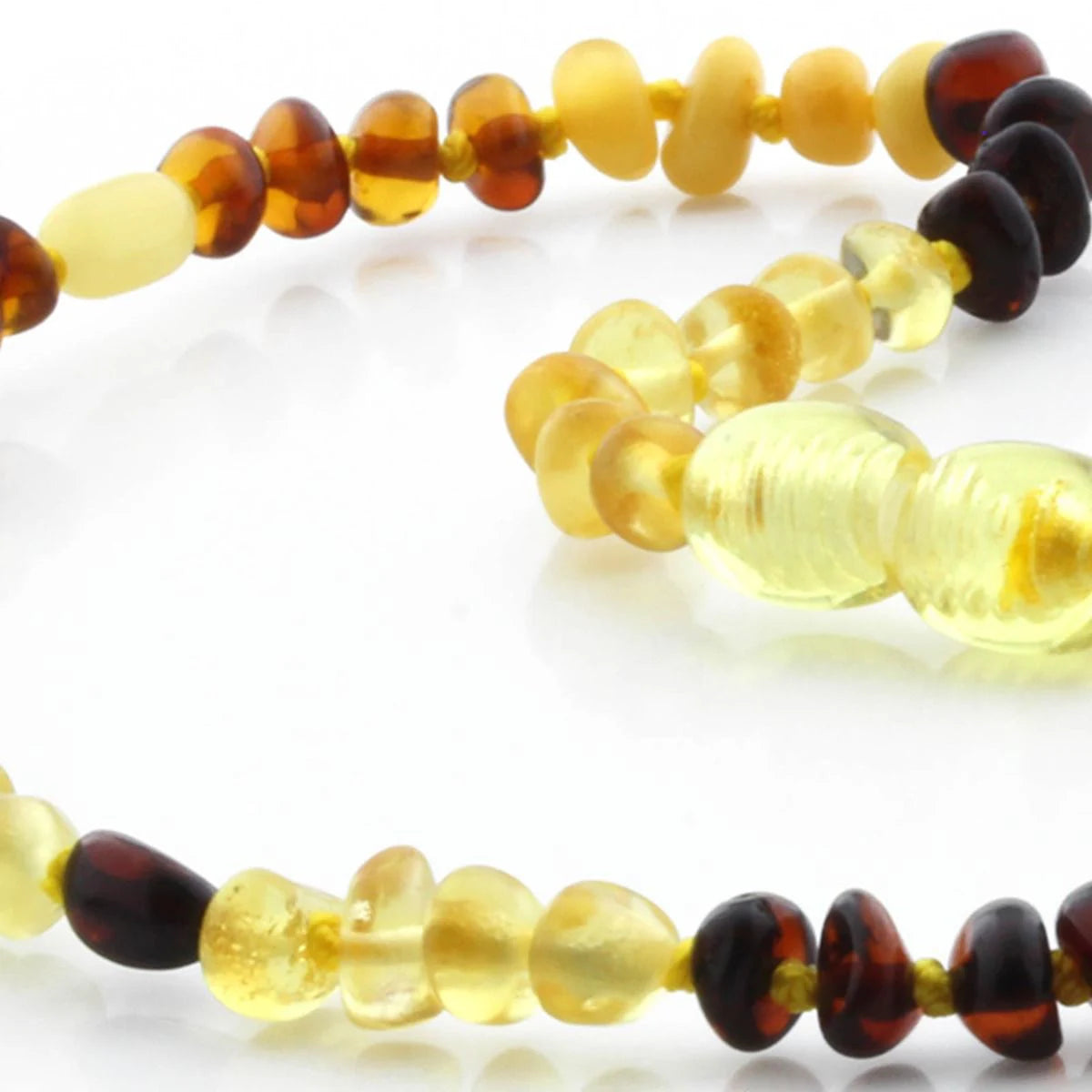 BALTIC AMBER TEETHING NECKLACE. LIMITED EDITION. LE330