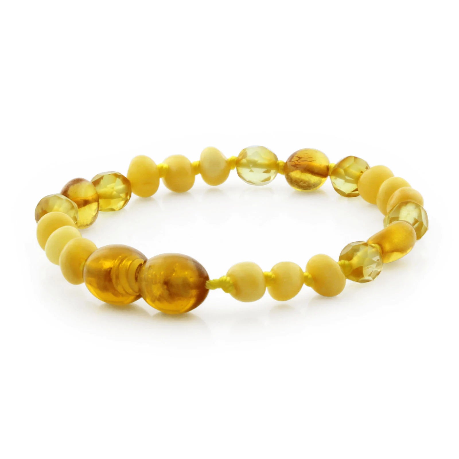 BALTIC AMBER TEETHING BRACELET. LIMITED EDITION. LE40