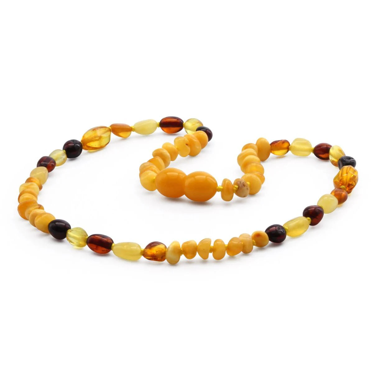 BALTIC AMBER TEETHING NECKLACE. LIMITED EDITION. CE139