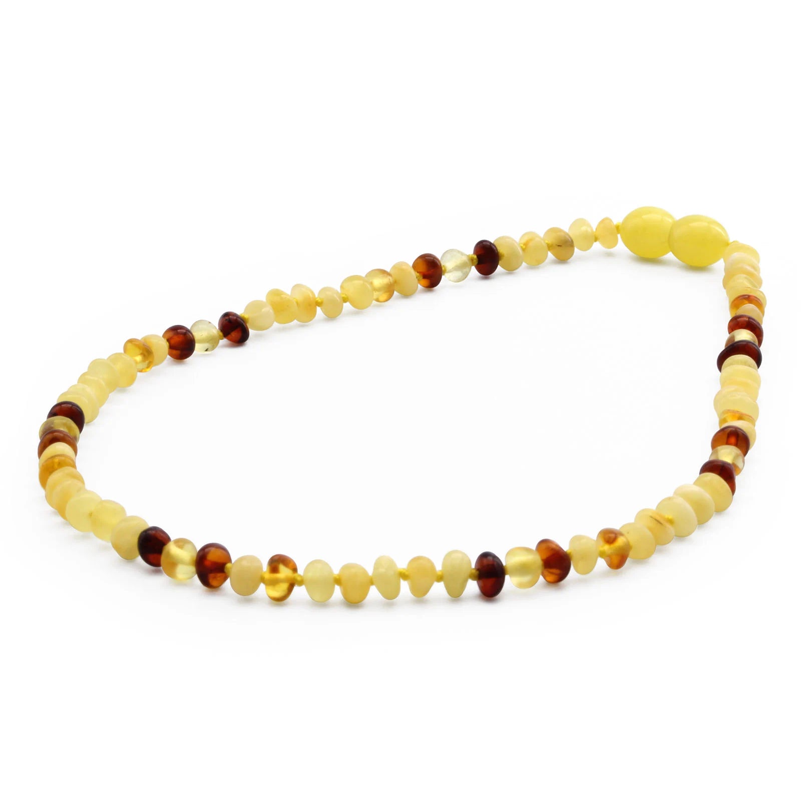 BALTIC AMBER TEETHING NECKLACE. LIMITED EDITION. LE393