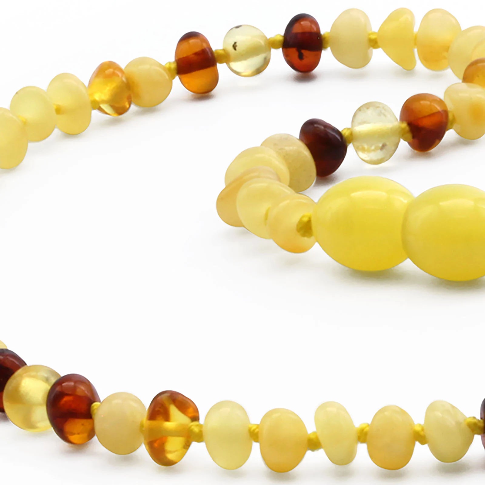 BALTIC AMBER TEETHING NECKLACE. LIMITED EDITION. LE393
