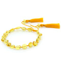 Baltic amber adult bracelet, 18cm