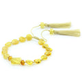 Baltic amber adult bracelet, 18cm