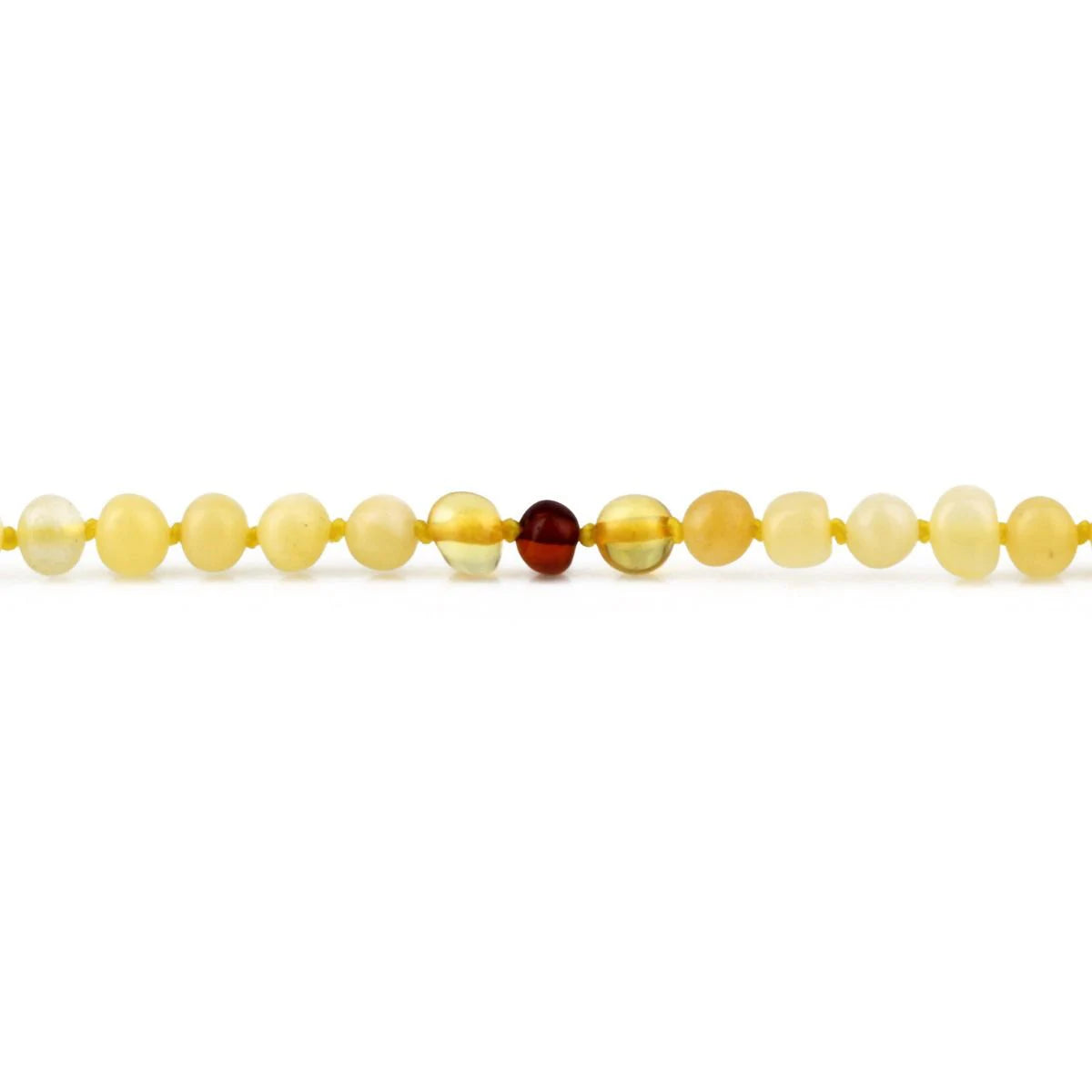 BALTIC AMBER TEETHING NECKLACE. LIMITED EDITION. XLE8