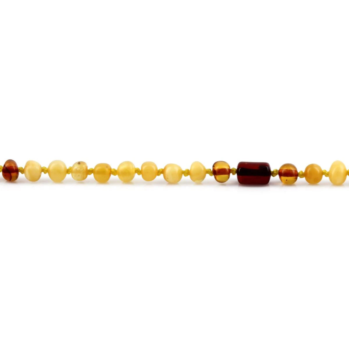 BALTIC AMBER TEETHING NECKLACE. LIMITED EDITION. XLE15