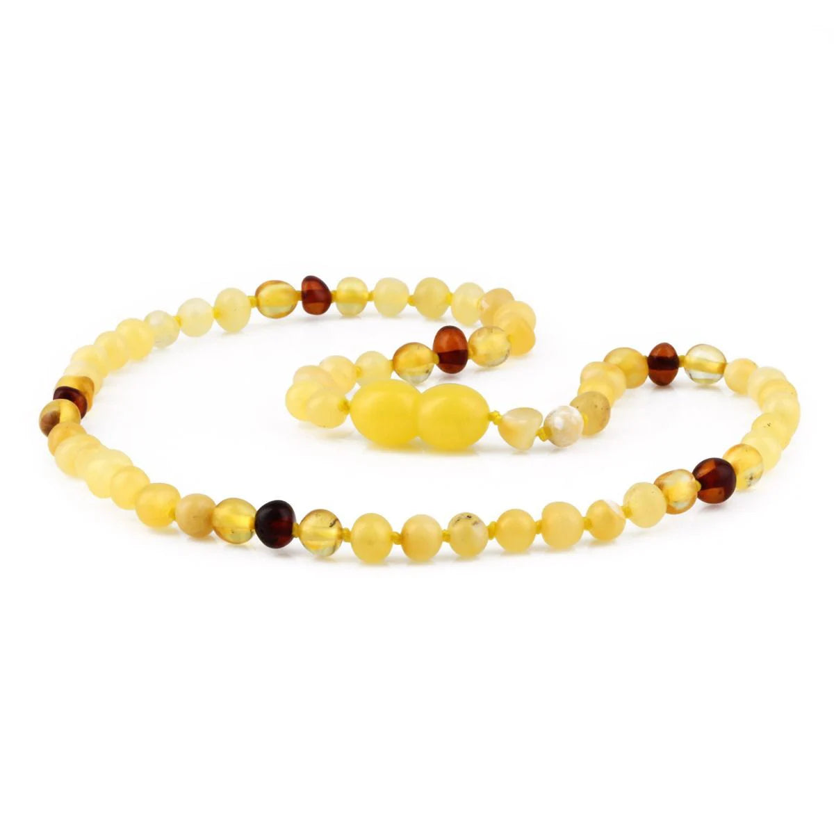 BALTIC AMBER TEETHING NECKLACE. LIMITED EDITION. XLE8
