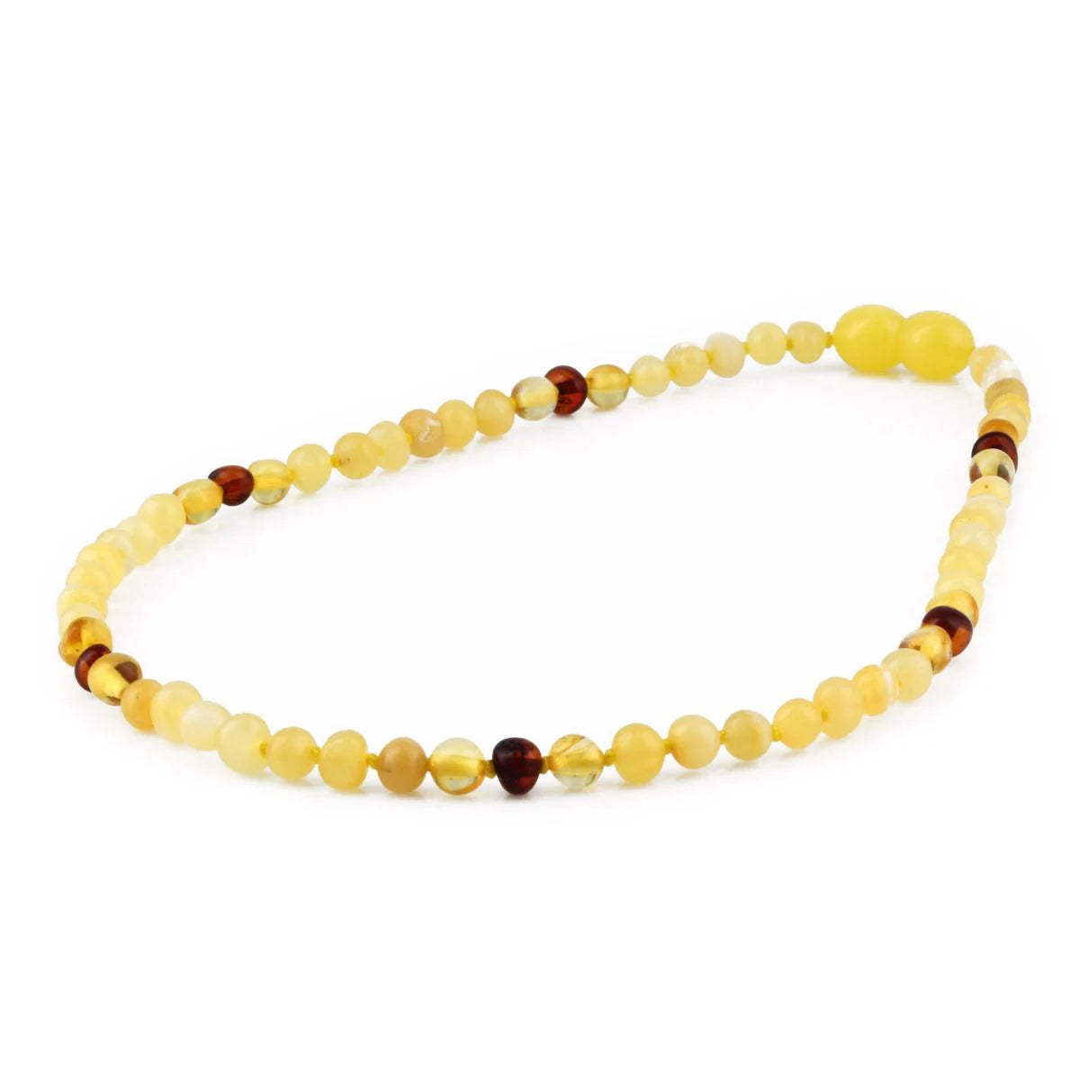 BALTIC AMBER TEETHING NECKLACE. LIMITED EDITION. XLE8