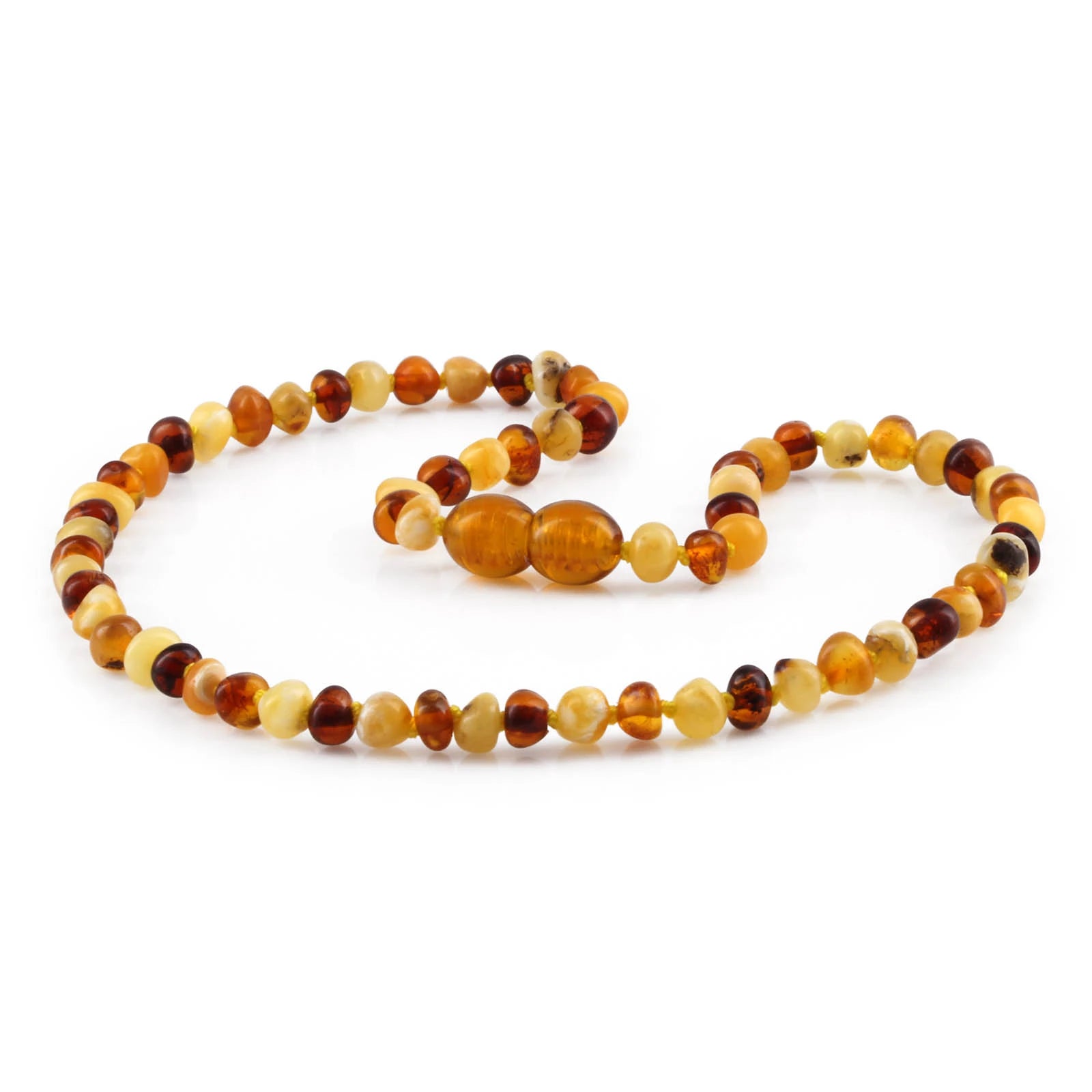 BALTIC AMBER TEETHING NECKLACE. LIMITED EDITION. BE229