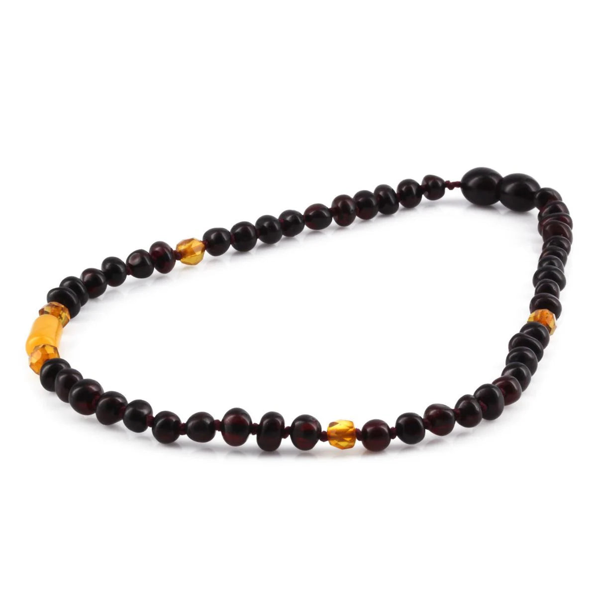 BALTIC AMBER TEETHING NECKLACE. LIMITED EDITION. XLE14